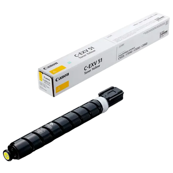 Cartuș Canon EXV-51 Yellow/ Compatible/ photo 1