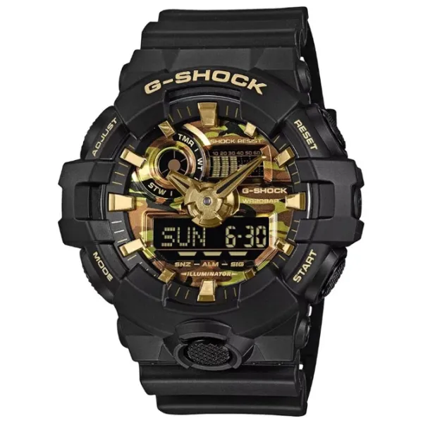 Ceas de mână pentru bărbați Casio GA-700CF-1AER Cuarț / 53 mm photo 1