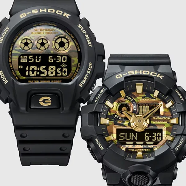 Ceas de mână pentru bărbați Casio GA-700CF-1AER Cuarț / 53 mm photo 5