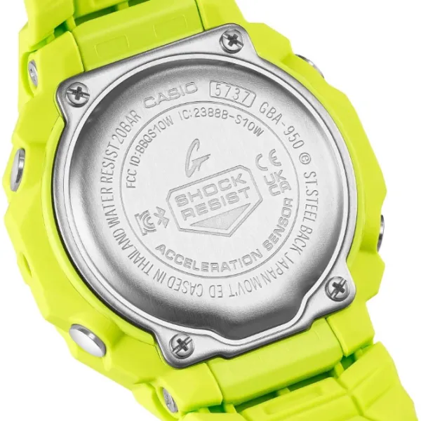 Ceas de mână unisex Casio GBA-950-9A3ER Cuarț / 49 x 44 mm photo 7