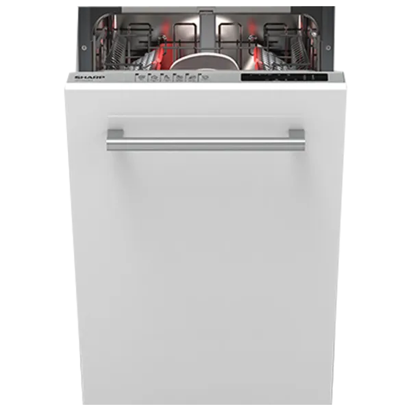 Посудомоечная машина SHARP QW-NS15I49E0X-EU Узкая / Белый photo 1