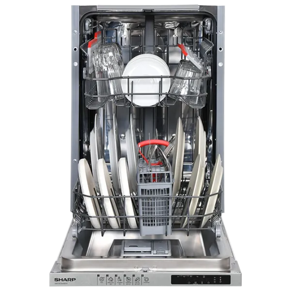 Посудомоечная машина SHARP QW-NS15I49E0X-EU Узкая / Белый photo 4