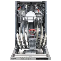 Посудомоечная машина SHARP QW-NS15I49E0X-EU Узкая / Белый photo 4