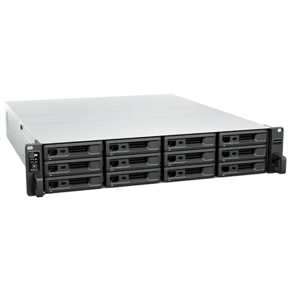 Сетевое хранилище Synology RS2423RP+II Черный photo 1
