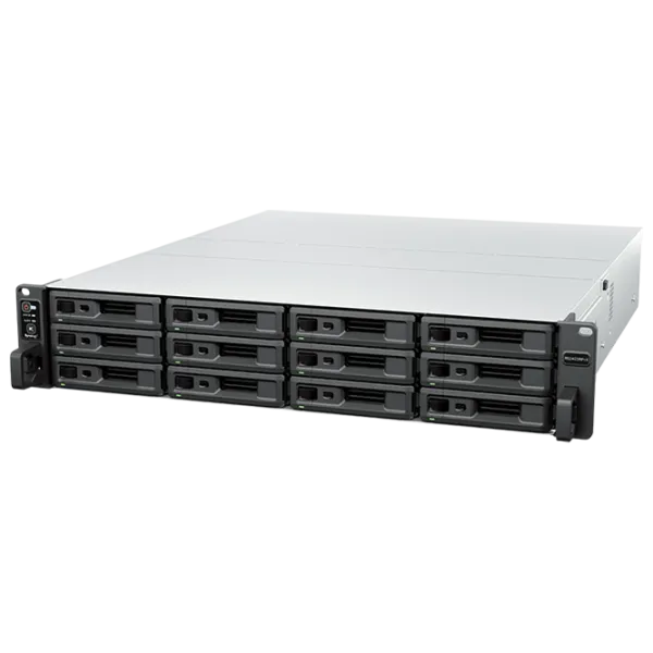 Сетевое хранилище Synology RS2423RP+II Черный photo 4