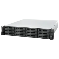Сетевое хранилище Synology RS2423RP+II Черный photo 4