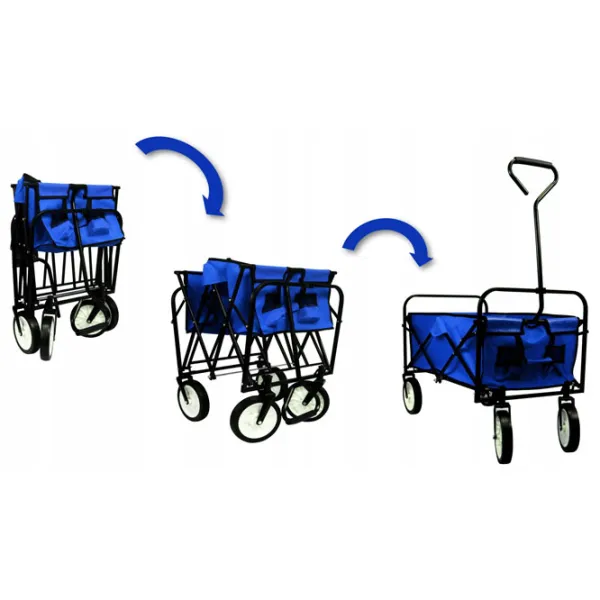 Cărucior de grădină GardenLine WOZ3556 Blue / 1 photo 3