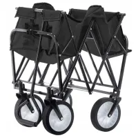 Cărucior de grădină GardenLine WOZ2426 Black / 1 photo 3