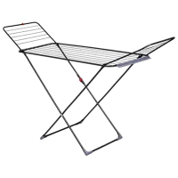 Uscător de rufe Lunaro WING PLUS-BK Pe podea/ Oțel