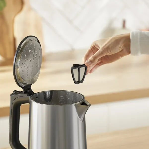 Ceainic electric Tefal KI871DE0 1.7l / Ascuns / Silver photo 4