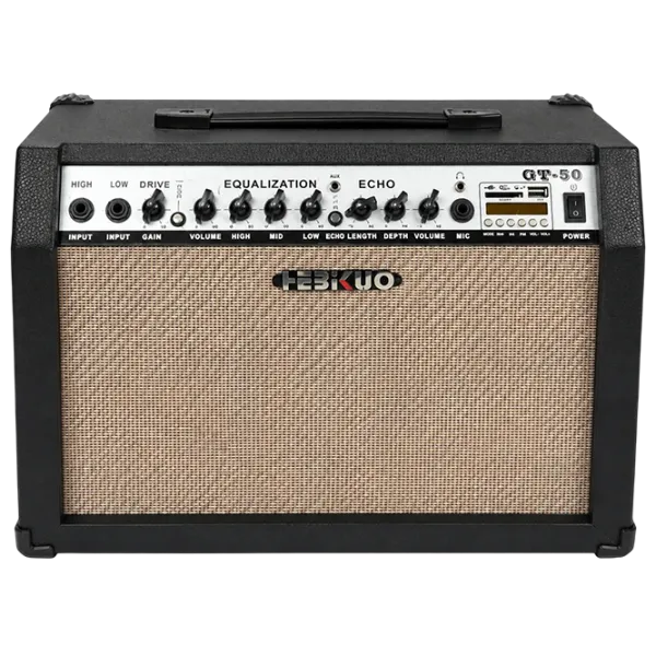 Amplificator de chitară Hebikuo GT-50 50 W / Plastic photo 1