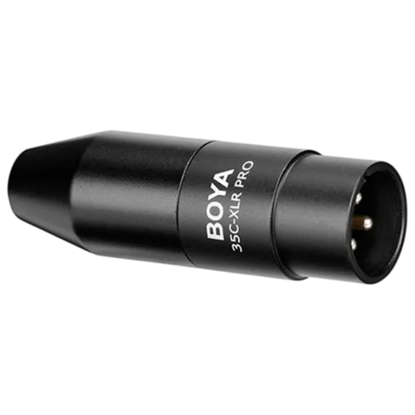 Adaptor pentru microfon Boya 35C-XLR Pro Black photo 1