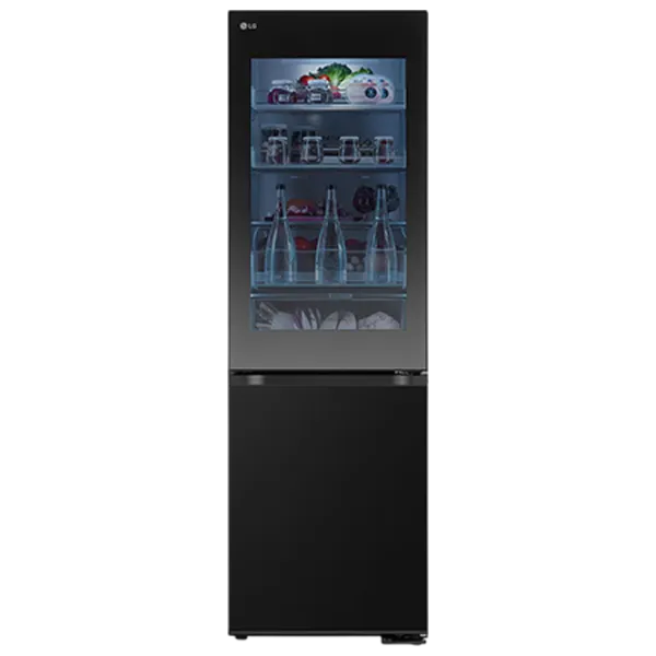 Холодильник LG GBG5160CEV с нижней морозильной камерой 349 л / 186 cm / Черный photo 1