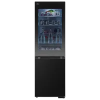 Холодильник LG GBG5160CEV с нижней морозильной камерой 349 л / 186 cm / Черный