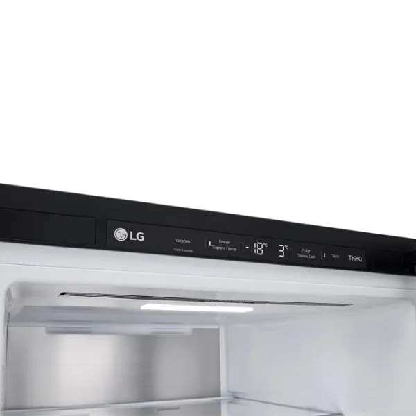 Холодильник LG GBG5160CEV с нижней морозильной камерой 349 л / 186 cm / Черный photo 6