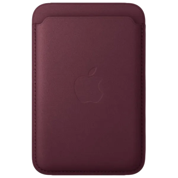 Чехол-бумажник Apple iPhone 18 Pro Max Apple / MagSafe / Экокожа / Бургундия photo 1