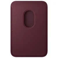 Чехол-бумажник Apple iPhone 18 Pro Max Apple / MagSafe / Экокожа / Бургундия photo 4