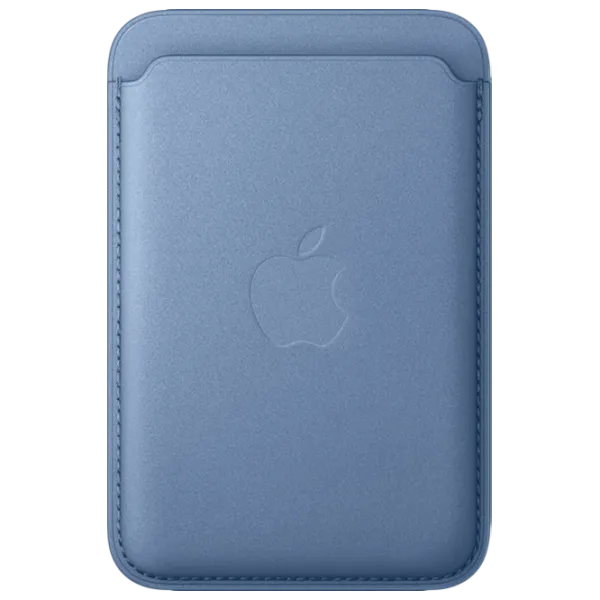 Чехол-бумажник Apple iPhone 18 Pro Max Apple / MagSafe / Экокожа / Wildflower Синий photo 1