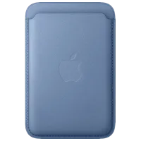 Чехол-бумажник Apple iPhone 18 Pro Max Apple / MagSafe / Экокожа / Wildflower Синий