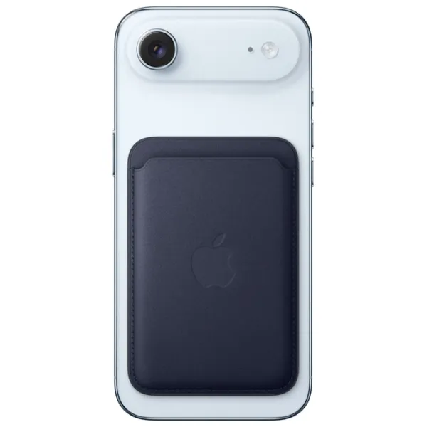 Чехол-бумажник Apple iPhone 18 Pro Max Apple / MagSafe / Экокожа / Wildflower Синий photo 2