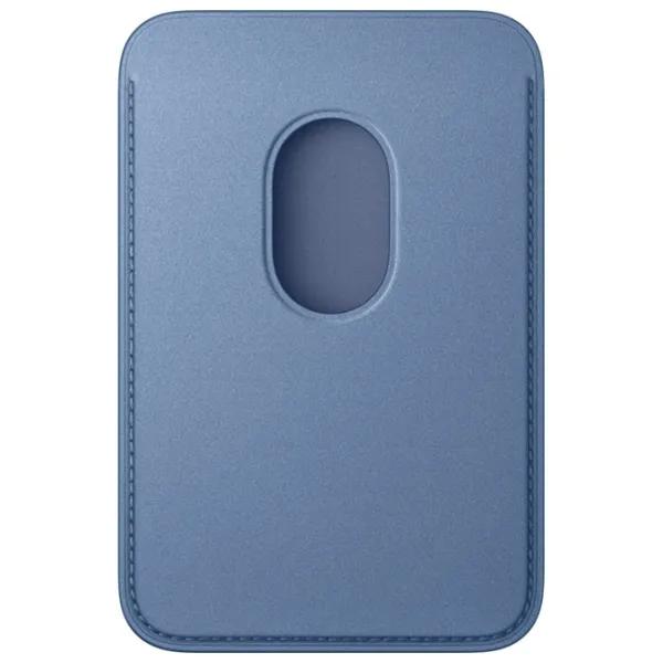 Чехол-бумажник Apple iPhone 18 Pro Max Apple / MagSafe / Экокожа / Wildflower Синий photo 3