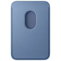 Чехол-бумажник Apple iPhone 18 Pro Max Apple / MagSafe / Экокожа / Wildflower Синий photo 3