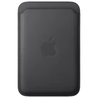 Чехол-бумажник Apple iPhone 18 Pro Max Apple / MagSafe / Экокожа / Черный