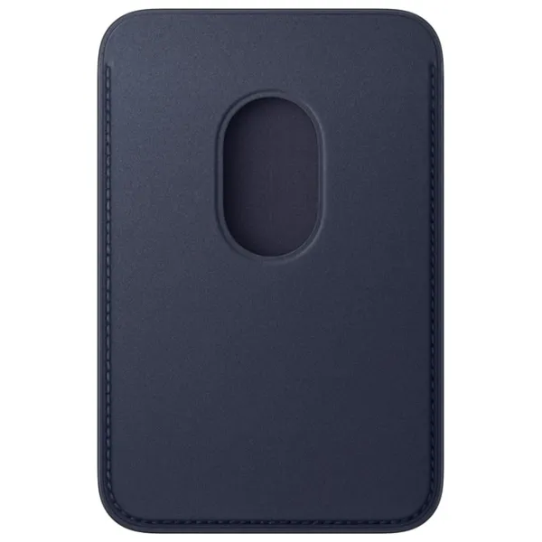 Чехол-бумажник Apple iPhone 18 Pro Max Apple / MagSafe / Экокожа / Тёмно-синий photo 2