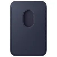 Чехол-бумажник Apple iPhone 18 Pro Max Apple / MagSafe / Экокожа / Тёмно-синий photo 2