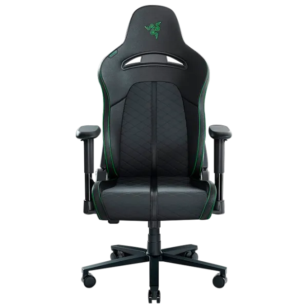 Scaun Gaming Razer Enki X Black Green photo 1