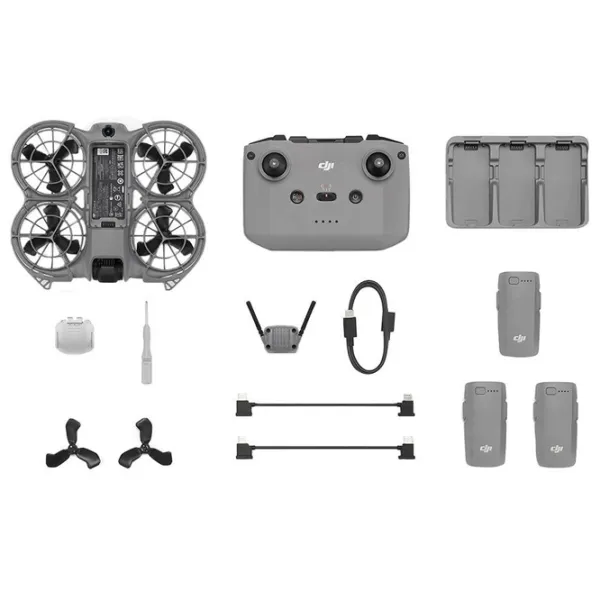 Dronă DJI Neo 2 Fly More Combo Profesional / Gray photo 2