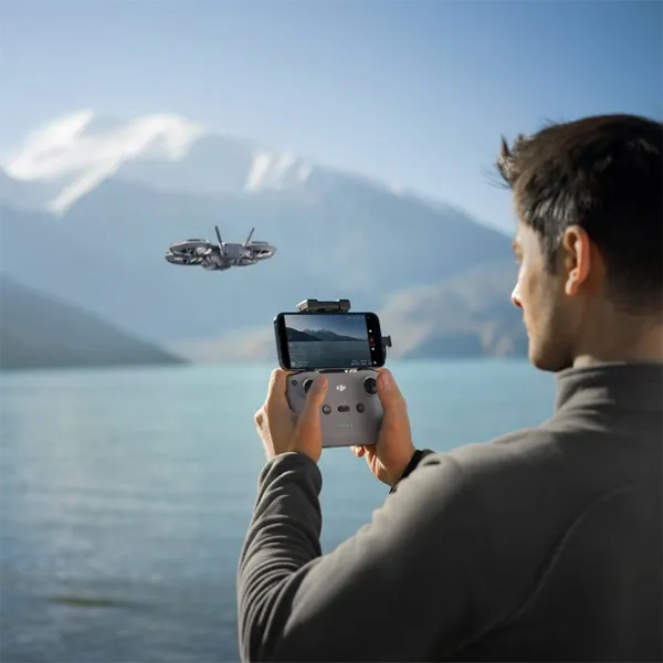 Dronă DJI Neo 2 Fly More Combo Profesional / Gray photo 4
