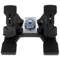 Pedale Logitech G Saitek PRO Flight Rudder PC / Silver