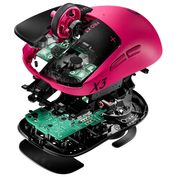 Мышь Logitech PRO X3 SUPERSTRIKE Bluetooth / Pink Eclipse photo 2