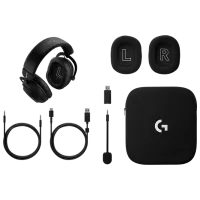 Наушники Logitech G Pro X 3 Черный Беспроводные + Проводные/ Игровой photo 3