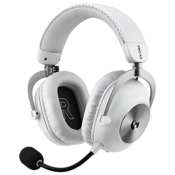Наушники Logitech G Pro X 3 Белый Беспроводные + Проводные/ Игровой photo 1