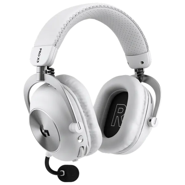Наушники Logitech G Pro X 3 Белый Беспроводные + Проводные/ Игровой photo 2