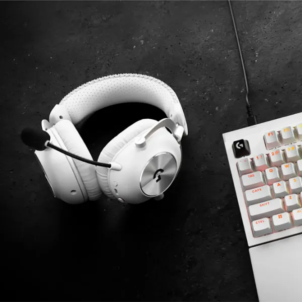 Наушники Logitech G Pro X 3 Белый Беспроводные + Проводные/ Игровой photo 8