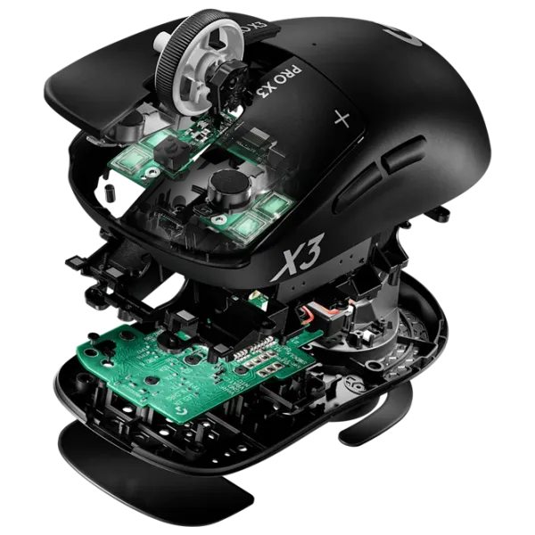 Мышь Logitech PRO X3 SUPERSTRIKE Bluetooth / Midnight Black photo 2