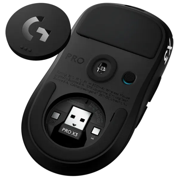 Мышь Logitech PRO X3 SUPERSTRIKE Bluetooth / Midnight Black photo 4