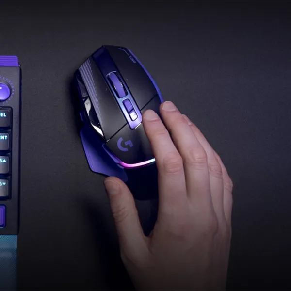 Мышь Logitech G502 X PLUS USB / Dark Lilac photo 9