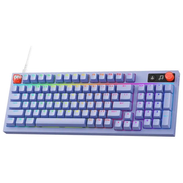 Клавиатура Logitech G316 X 98 Проводная / Liliac photo 3