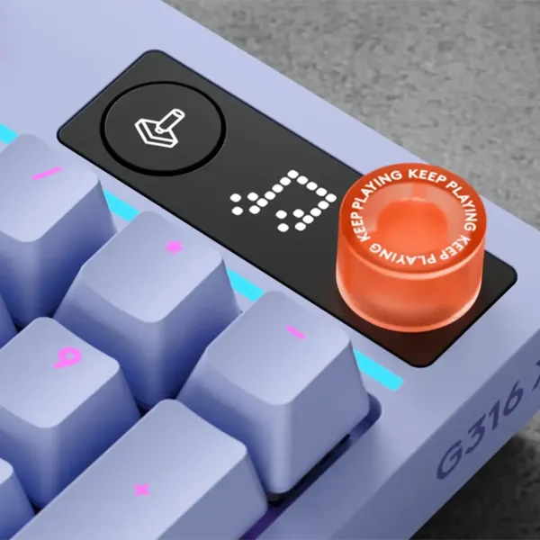 Клавиатура Logitech G316 X 98 Проводная / Liliac photo 5
