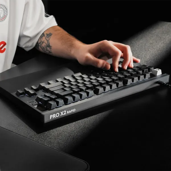 Клавиатура Logitech G PRO X2 Rapid Проводная / Черный photo 6