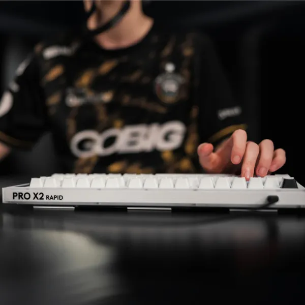 Клавиатура Logitech G PRO X2 Rapid Проводная / Белый photo 6