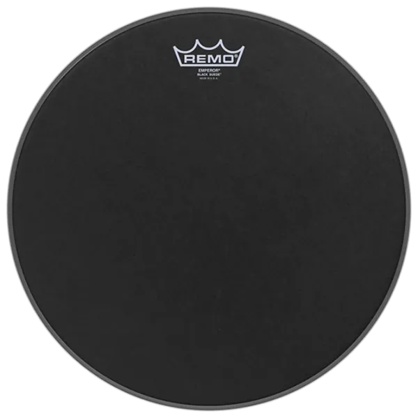 Plastic pentru tobe Remo BLACK SUEDE EMPEROR Plastic / photo 1