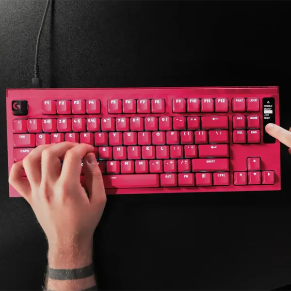Клавиатура Logitech G PRO X2 Rapid Проводная / Розовый photo 6