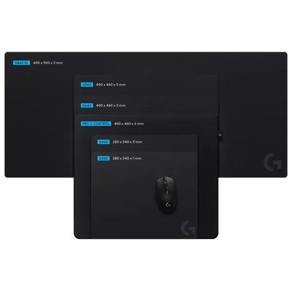 Коврик для мышки Logitech PRO X CONTROL Черный photo 5