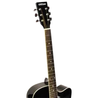 Chitară acustică Clifton 41 4/4, Dreadnought, Black photo 3