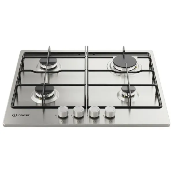 Plită încorporabilă pe gaz Indesit THP 642 IX/I 1 Inox / Inox photo 2